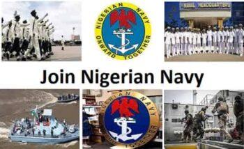 Nigerian Navy Recruitment 2023/2024 Portal