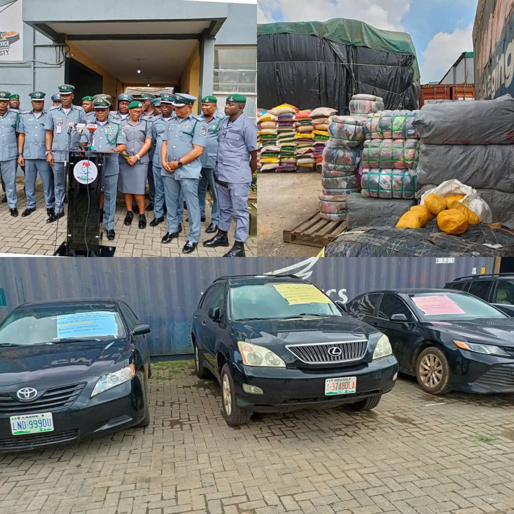 Customs intercept 13 trucks of rice, others worth N1.2bn